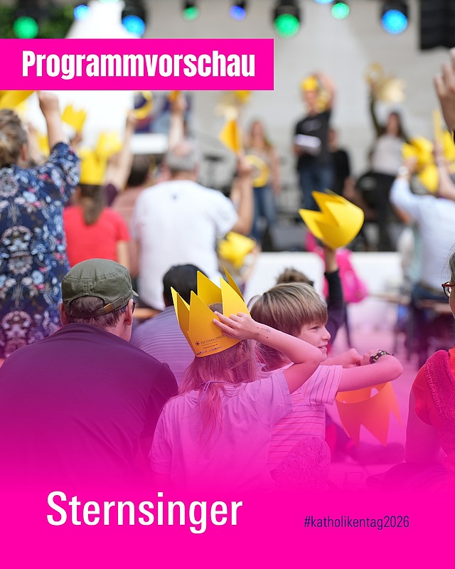 🌟 Auch das Kindermissionswerk "Sternsinger" wird wieder beim Katholikentag in Würzburg dabei sein und hat zahlreiche Veranstaltungen vorbereitet! 
 
🚐 14.-16. Mai auf dem Rathausvorplatz: Kommt vorbei und besucht das Sternsingermobil auf der Kirchenmeile! Dort könnt ihr euch über das Sternsingen und die weltweiten Projekte  der Sternsinger informieren! 
 
🖼️14.-16. Mai im Congress Centrum: Fotoausstellung „Schule statt Fabrik – Arbeitende Kinder in Bangladesch“ 

🌍14. Mai von 16.30-18.00 Uhr im Congress Centrum: Podium „Was kann man Kindern zuMUTen? In Zeiten von Krieg, Klimawandel Rechtsextremismus?“ Dort wird außerdem der deutsche Fernsehmoderator und Reporter Willi Weitzel dabei sein! 
Zu diesem Podium findet parallel ein Kinderpodium in Raum 5/6 statt. 
 
🎶15. Mai von 17.30-18.30 Uhr in der Kirche Neumünster: Mitsingkonzert „Steh auf, sing mit! Gemeinsam singen, wachsen und strahlen“ 
 
Und viele weitere Programmpunkte… 
Weitere Infos findet ihr unter: katholikentag.de/programm unter dem Stichwort „Sternsinger“ 

#katholikentag #würzburg #sternsinger #katholikentag2026 #kindermissionswerk