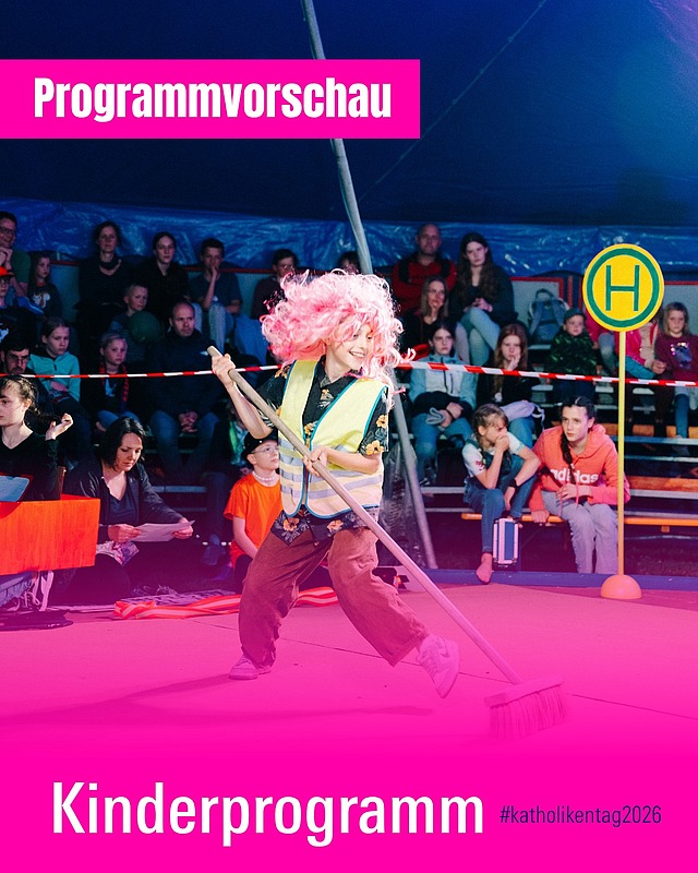Kleine Entdecker, große Erlebnisse! 🌈✨ Beim Katholikentag wartet auf unsere jüngsten Gäste eine kunterbunte Welt voller Abenteuer: Von Konzerten über kreative Mitmachaktionen 🎨 bis hin zu spannenden Ausstellungen, Filmen und Aufführungen 🎭 Hier darf gelacht, gestaunt, gebastelt und entdeckt werden. Und natürlich ist auch Raum für ruhige Momente bei Gottesdiensten oder in gemütlichen Cafés ☕💛Neugierig geworden? Schaut oben nach, wir haben ein paar Programmpunkte für euch herausgesucht! 👀 

Alle Infos zu den Kinderprogrammen findet ihr unter dem Stichwort „Kinder“ auf katholikentag.de/programm 

#katholikentag #würzburg #katholikentag2026 #kinder