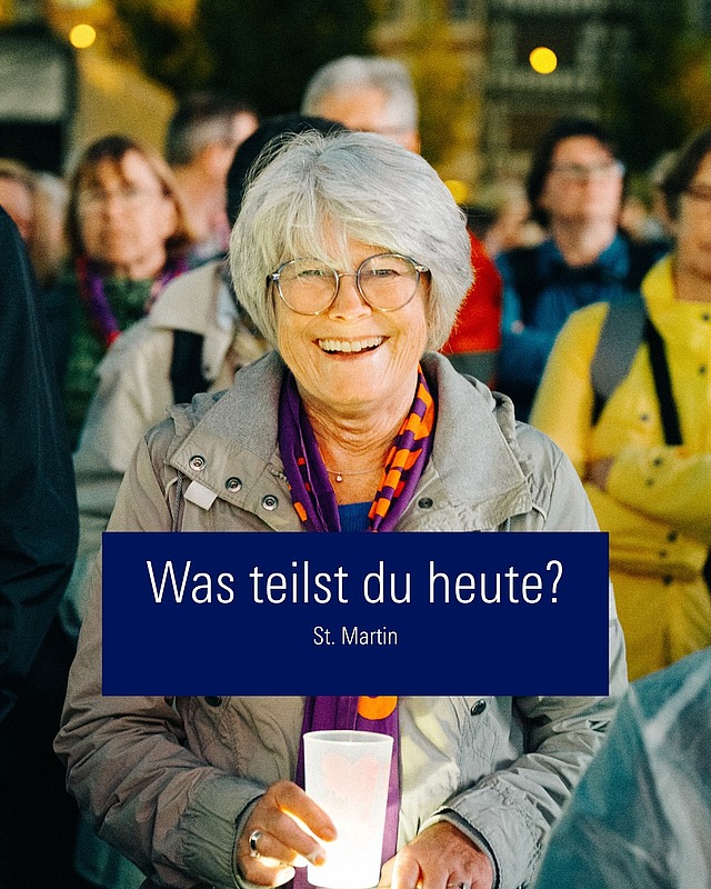 Heute ist St. Martin, ein Tag des Teilens. 🕯️
Nicht nur der Mantel vom Heiligen Martin kann geteilt werden, auch Zeit, Lächeln, Wärme oder ein gutes Wort.
Wir teilen heute nicht nur gute Laune und ein Lächeln, sondern auch Gebäck 😋

Was teilt ihr? 💛 
Schreibt es gerne in die Kommentare!

Bild: Weiss
#StMartin #Teilen #katholikentag2026 #würzburg